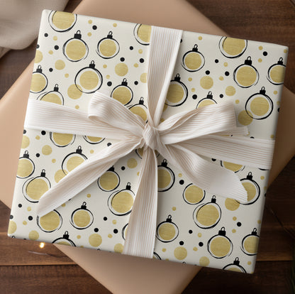 Golden Orbits Of Holiday Cheer