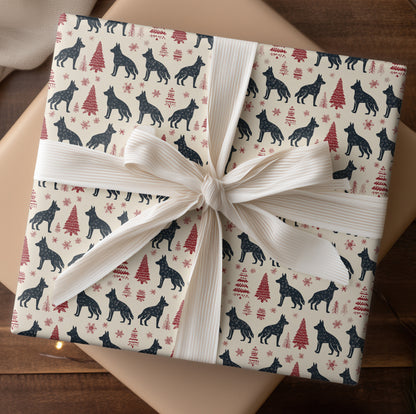 Silent Wolves Between Winter Branches