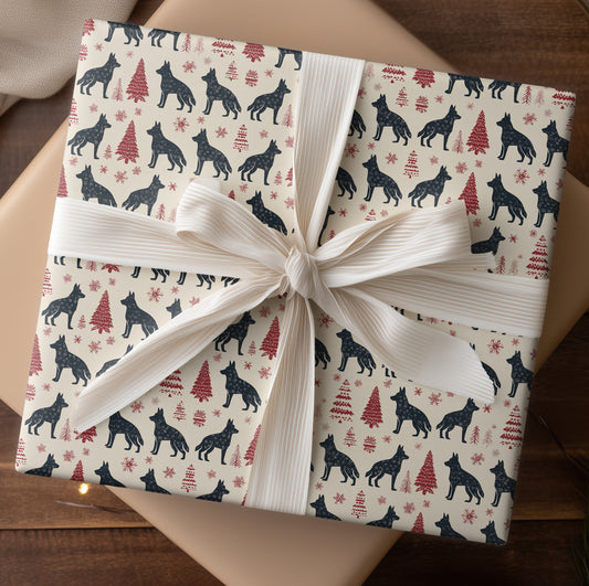 Silent Wolves Between Winter Branches