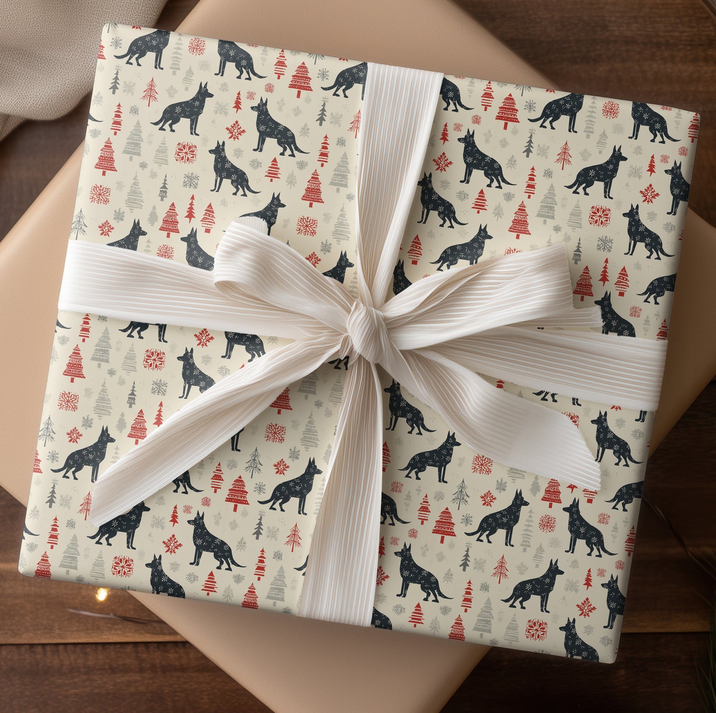 Winter Wolves Dance With Snowflakes