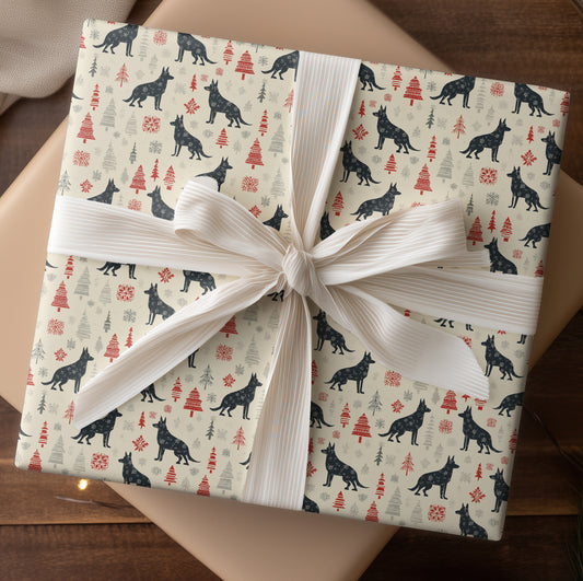 Winter Wolves Dance With Snowflakes