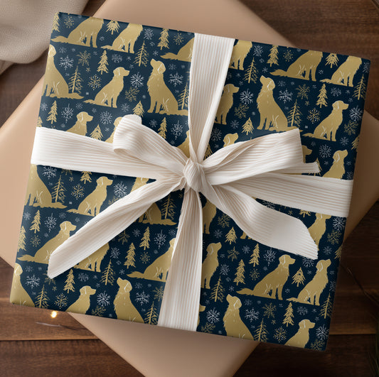 Golden Companions Beneath Winter's Sky