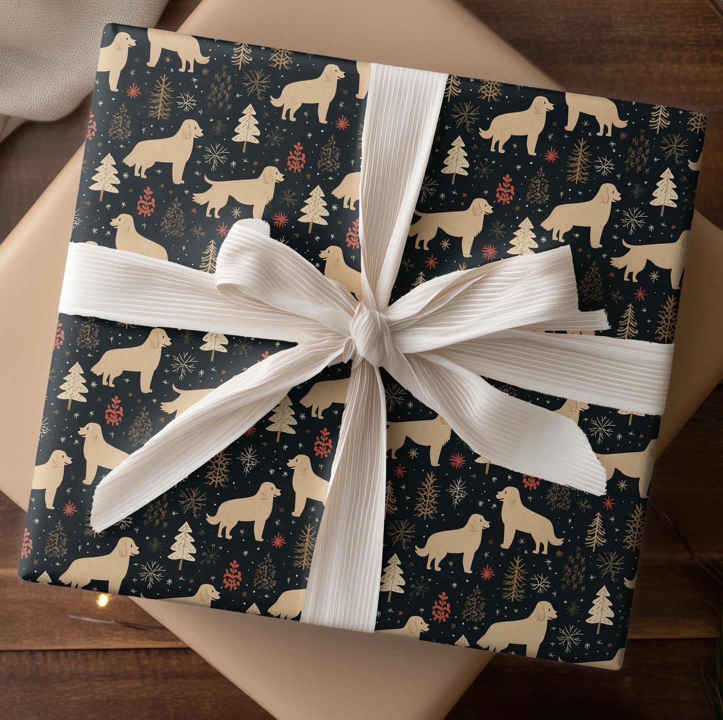 Loyal Companions Under Starlit Pines