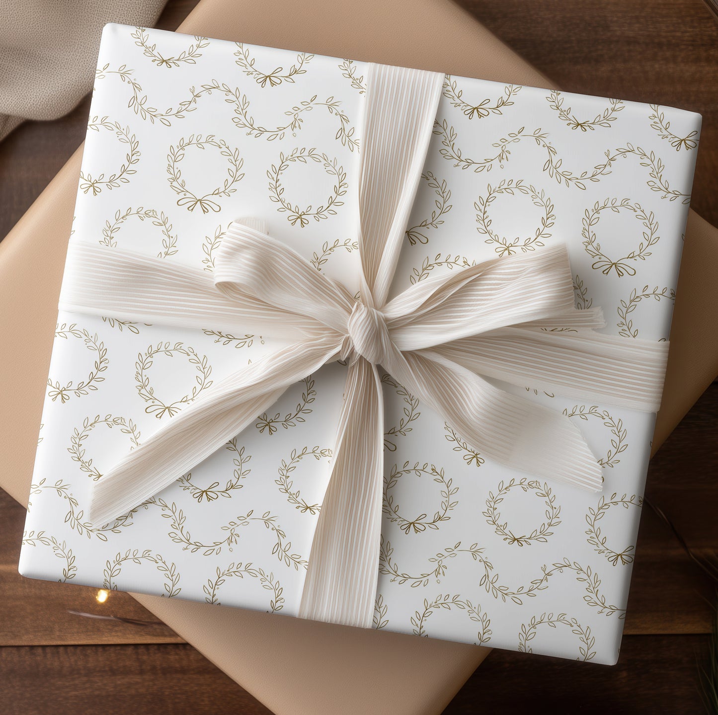 Golden Laurels Weave Delicate Stories