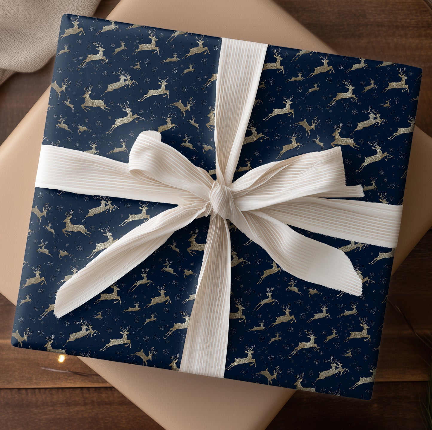 Golden Leaps Through Midnight Sky