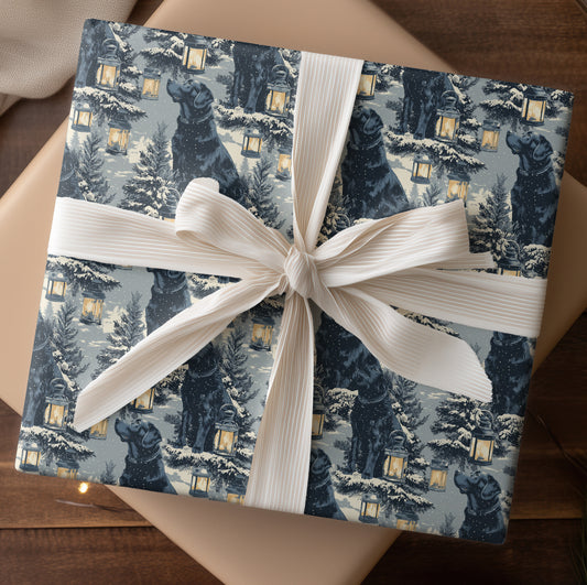 Lanterns Guide Winter's Faithful Friend