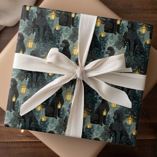 Midnight Poodles Guard Winter's Glow