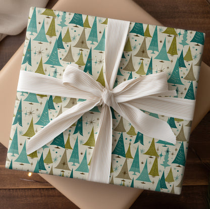 Mid-Century Magic Of Festive Trees