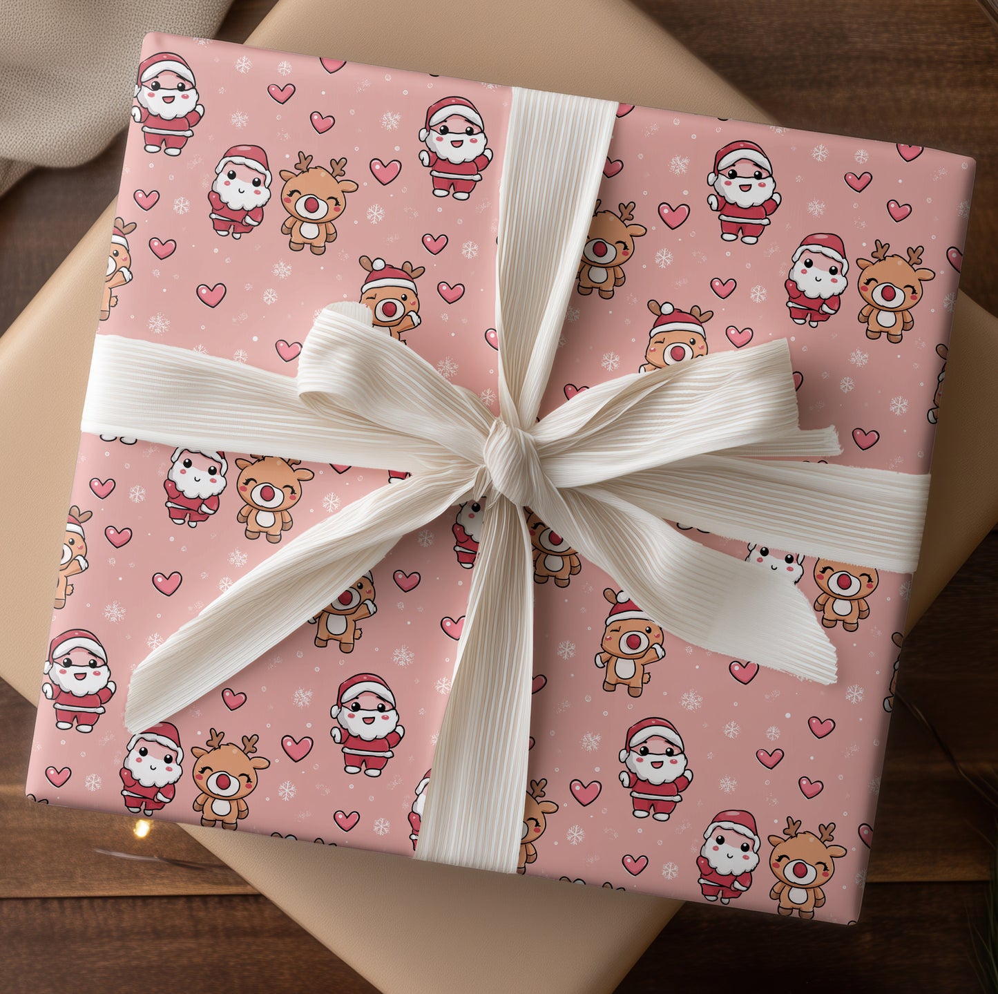 Kawaii Christmas Friends Float By