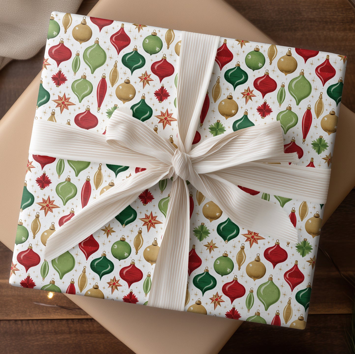 Ornaments Dancing Through Festive Nights