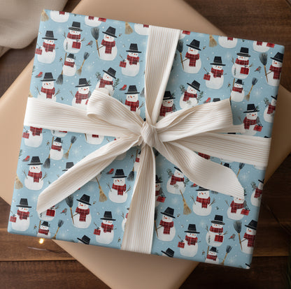 Snowmen Gather For Winter's Waltz