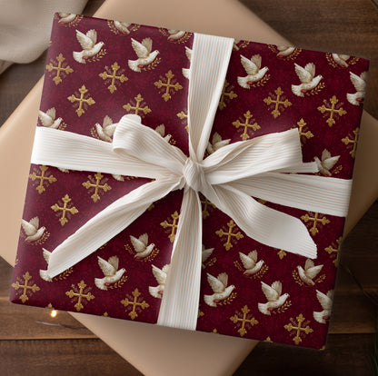 Gilded Prayers On Crimson Wings