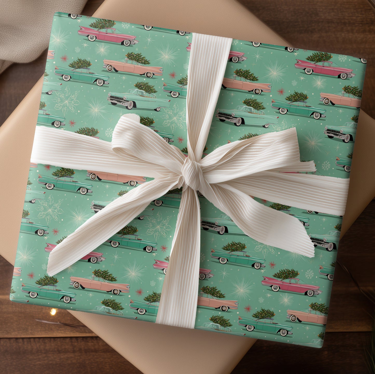 Vintage Caravans Carry Christmas Home