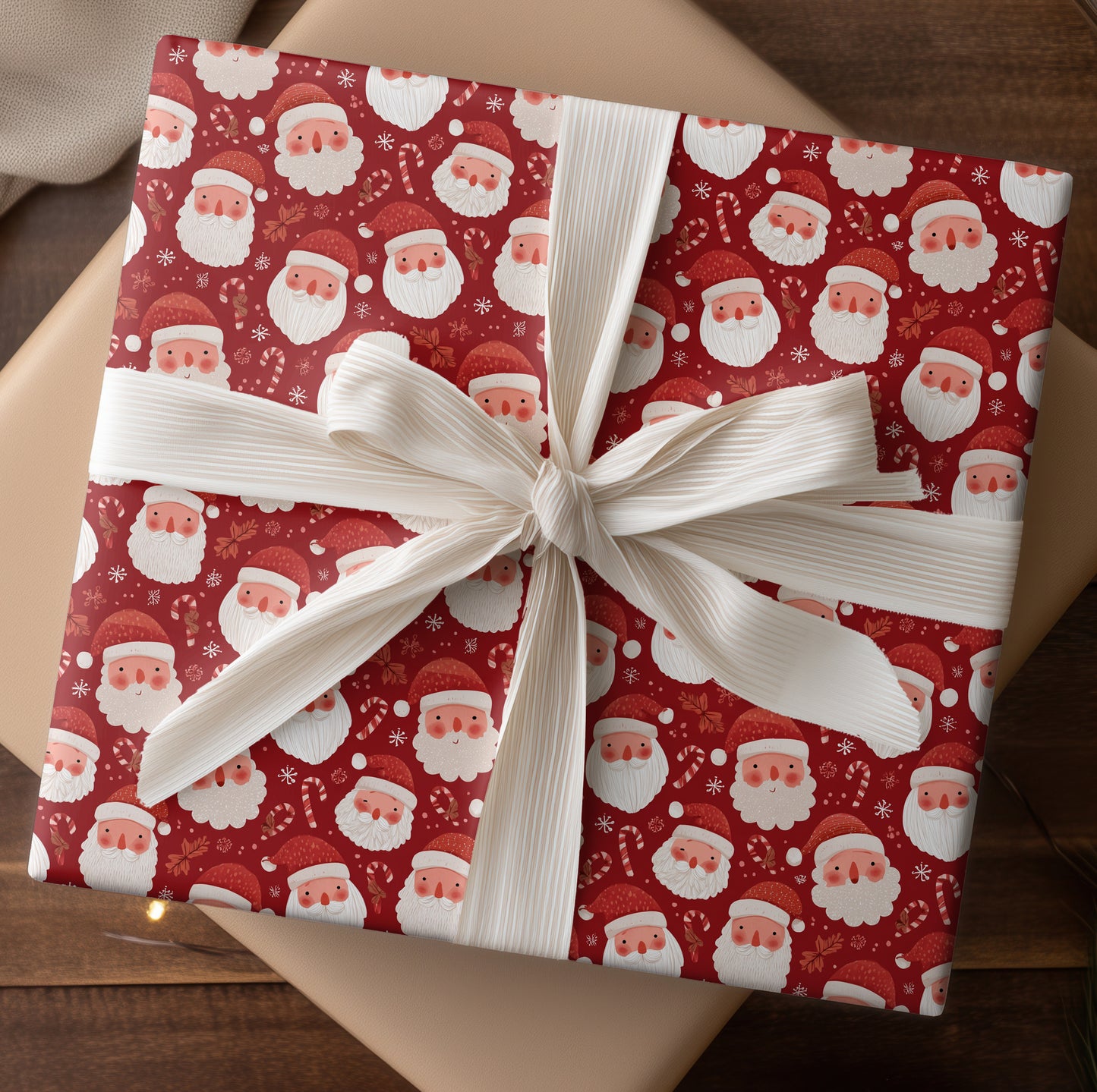 Jolly Santas Dance Through Winter