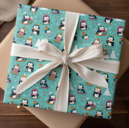 Penguin Playground Of Winter Cheer