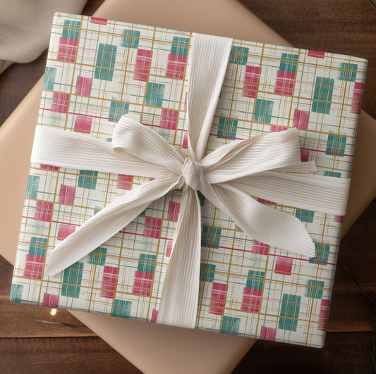 Lines Dance Between Color Blocks