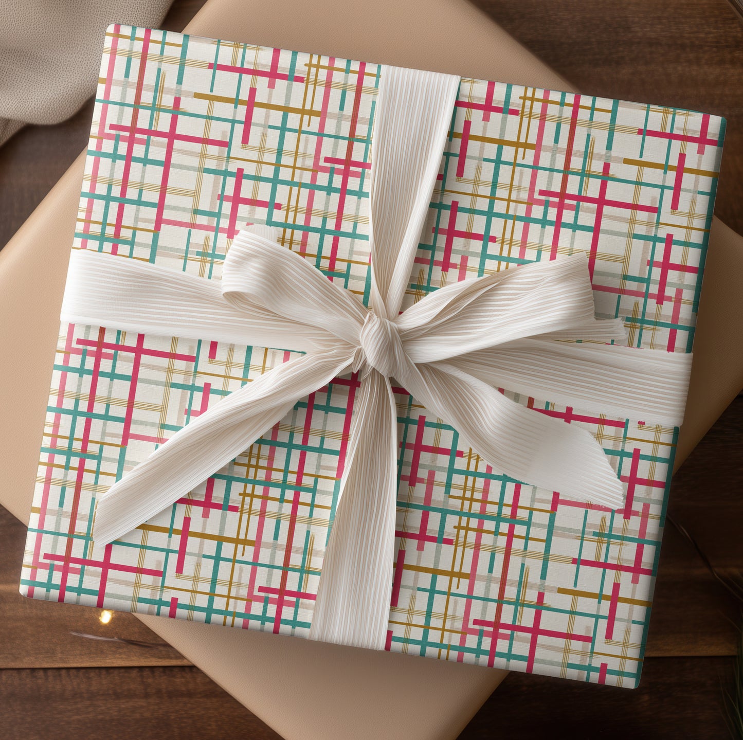 Woven Rhythms Of Intersecting Light