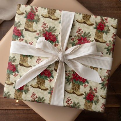 Cowboy Christmas Blooms With Grace