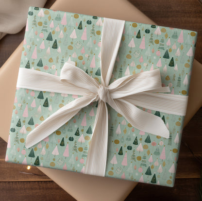 Winter's Gentle Geometric Dance